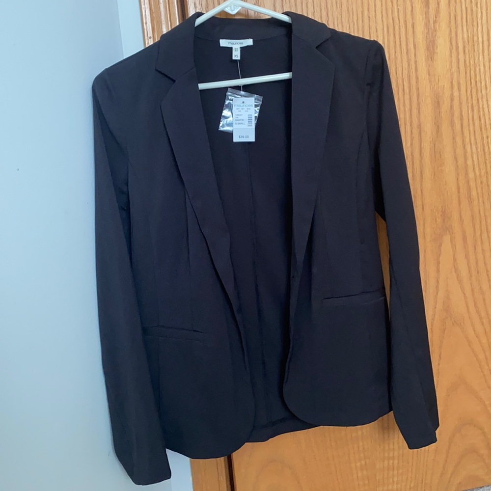 NEW black blazer - maurices
